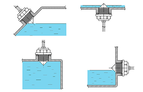 光電液位開關不同安裝方式對精度是否有影響？