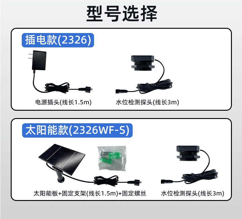 太陽能供電超聲波液位傳感器實時監測水箱液位2326